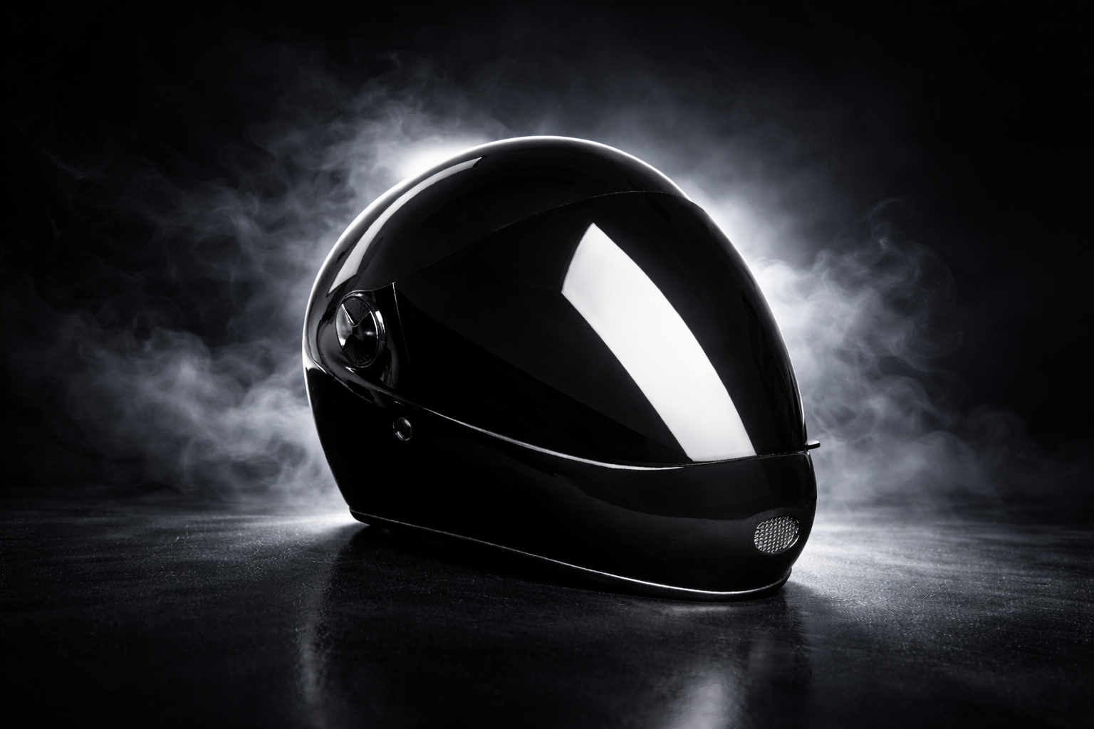 black predator motorcycle helmet Matte HNJ Predator Helmets